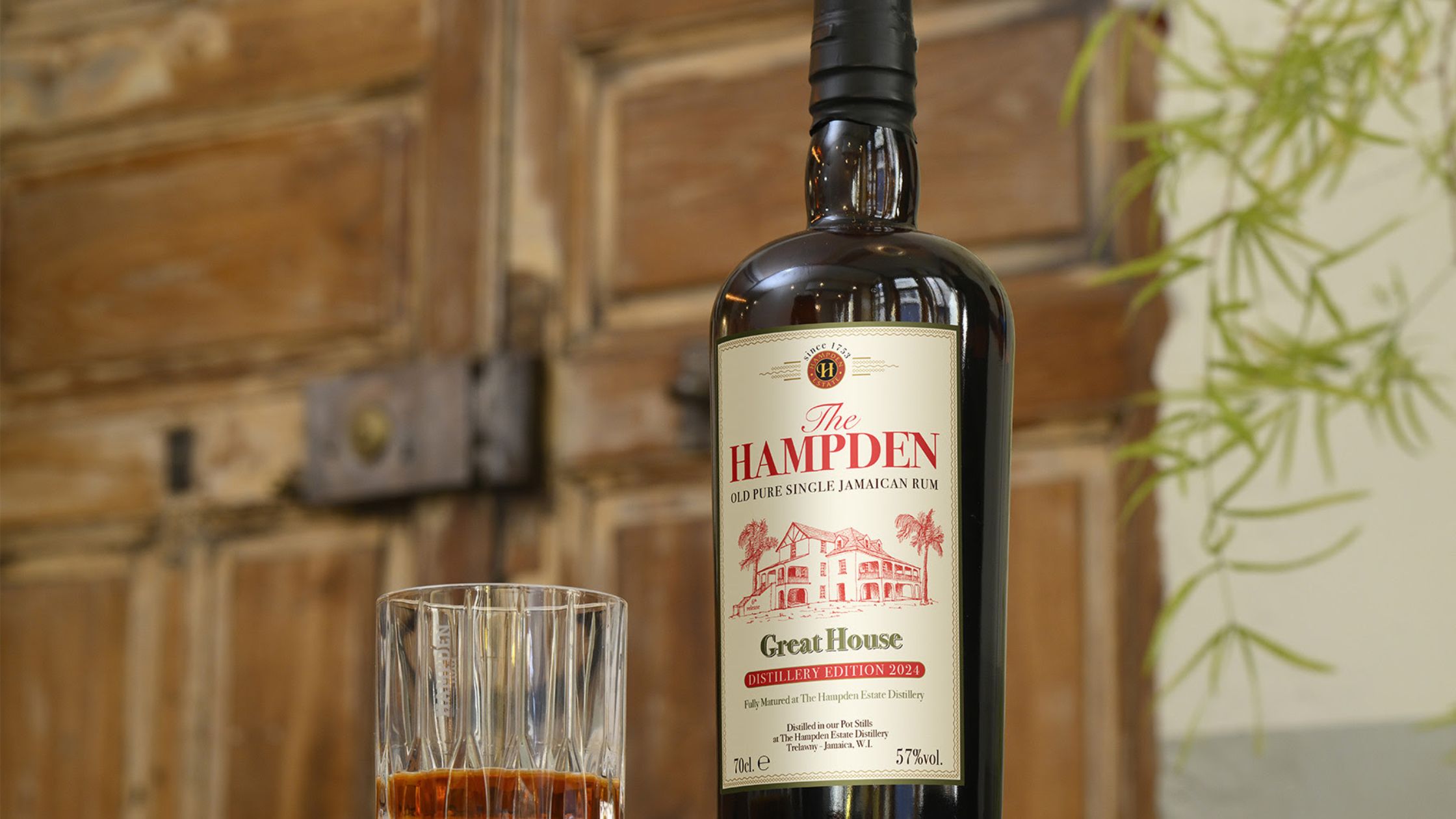 Hampden Estate produces a yearly “Great House” edition, an annual release of its high-ester pot still rums all in one spontaneous release
